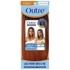 Outre Synthetic HD Lace Front Deluxe Wig - ANNISTON -Outre outre hd lace front deluxe wig anniston 6
