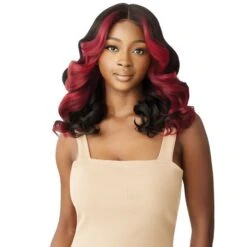 Outre Synthetic Hair HD Lace Front Wig - SHANA
