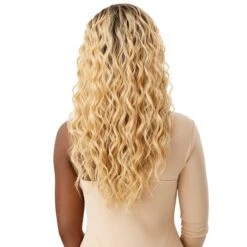 Outre Melted Hairline Synthetic HD Transparent Lace Front Wig - CHLORIS -Outre outre lace front wig chloris 5