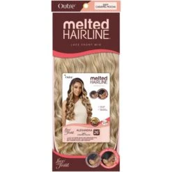 Outre Melted Hairline Synthetic 5" Deep Part HD Lace Front Wig - ALEXANDRA -Outre outre melted hairline alexandra 7