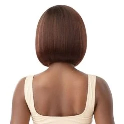 Outre Melted Hairline Synthetic 5" Deep Part HD Lace Front Wig - BREENA -Outre outre melted hairline breena 5