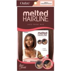 Outre Melted Hairline Synthetic 5" Deep Part HD Lace Front Wig - BREENA -Outre outre melted hairline breena 7