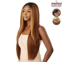 Outre Melted Hairline Synthetic 5" Deep Part HD Lace Front Wig - KATIKA -Outre outre melted hairline katika 3
