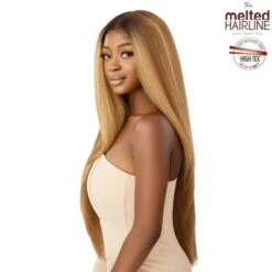 Outre Melted Hairline Synthetic 5" Deep Part HD Lace Front Wig - KATIKA -Outre outre melted hairline katika 4