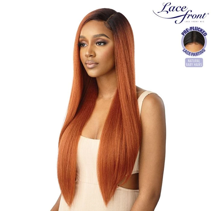 Outre Synthetic Hair HD Lace Front Wig - NATURAL YAKI 30" 2 Outre Synthetic Hair HD Lace Front Wig - NATURAL YAKI 30" - Image 2