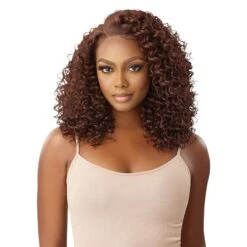 Outre Perfect Hairline Synthetic 13X4 HD Lace Front Wig - DOMINICA 16"