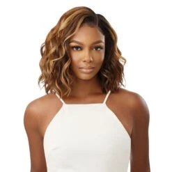 Outre Sleek Lay Synthetic HD Lace Front Wig - NYLA