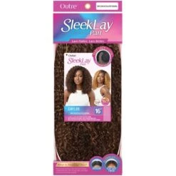 Outre Sleek Lay Synthetic 5" Deep Part HD Lace Front Wig - ZAYLEE -Outre outre sleek lay zaylee 6