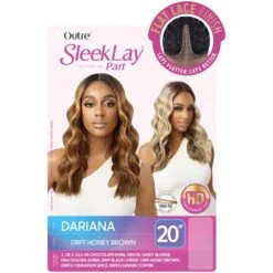 Outre Sleeklay Part Synthetic HD Lace Front Wig - DARIANA -Outre outre sleeklay part synthetic hd lace front wig dariana 6