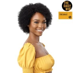 Outre The Daily Wig 100% Human Hair Lace Wig - NATURAL AFRO -Outre outre the daily wig human hair natural afro 3