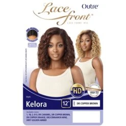 Outre Synthetic Hair HD Lace Front Wig - KELORA 10 Outre Synthetic Hair HD Lace Front Wig - KELORA -Outre outre wig kelora 5 1