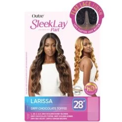 Outre Sleek Lay Synthetic 5" Deep Part HD Lace Front Wig - LARISSA -Outre outre wig larissa 5