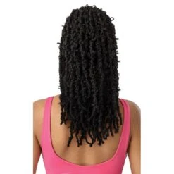 Outre Pretty Quick Premium Synthetic Butterfly Jungle Locs Ponytail 20 -Outre pqdpbjl20 4