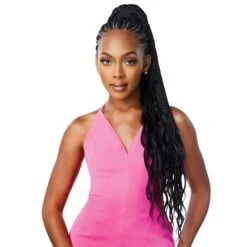 Outre Synthetic Pretty Quick Wrap Ponytail BOHO BOX BRAID 32"