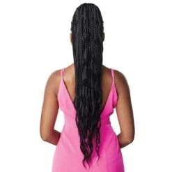 Outre Synthetic Pretty Quick Wrap Ponytail BOHO BOX BRAID 32" -Outre pqwpbbb32 4