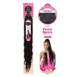 Outre Synthetic Pretty Quick Wrap Ponytail BOHO BOX BRAID 32" -Outre pqwpbbb32 5