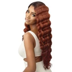 Outre Color Bomb Synthetic HD Lace Front Wig - KIANDA -Outre qclbkia 4