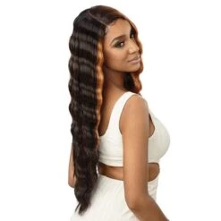 Outre Color Bomb Synthetic HD Lace Front Wig - KIANDA -Outre qclbkia 7