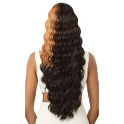 Outre Color Bomb Synthetic HD Lace Front Wig - KIANDA -Outre qclbkia 8