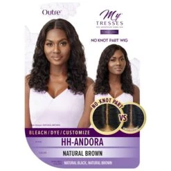 Outre Mytresses 100% Unprocessed Human Hair No Knot Part Lace Wig - ANDORA -Outre qhmppnand 5