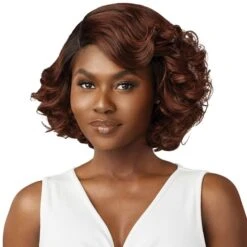 Outre Synthetic Hair 5" Deep Parting HD Lace Front Wig - BELLONA -Outre qlbel4