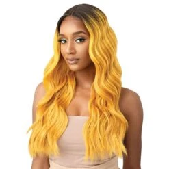 Outre Synthetic HD Lace Front Wig Color Bomb - CHARLESTON -Outre qlcbchr 3 1 1