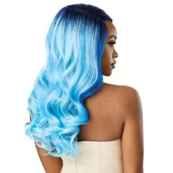 Outre Synthetic Color Bomb I Part Swiss Lace Front Wig - ZOEY -Outre qlcbzoe 2
