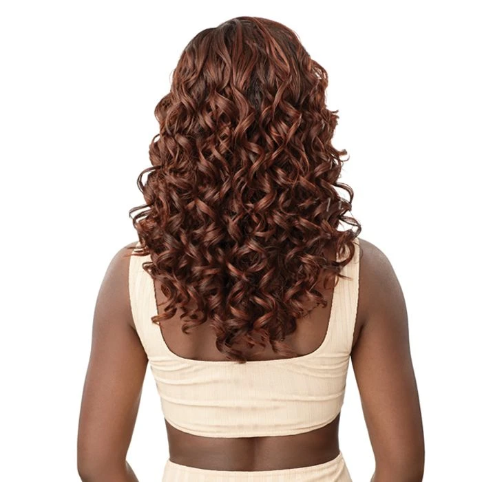 Outre Synthetic HD Lace Front Wig - CHRISTA 4 Outre Synthetic HD Lace Front Wig - CHRISTA - Image 4