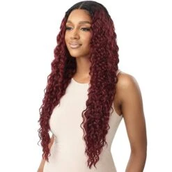 Outre Synthetic Hair HD Lace Front Deluxe Wig - MARCELLA 8 Outre Synthetic Hair HD Lace Front Deluxe Wig - MARCELLA -Outre qldmar3