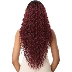 Outre Synthetic Hair HD Lace Front Deluxe Wig - MARCELLA 9 Outre Synthetic Hair HD Lace Front Deluxe Wig - MARCELLA -Outre qldmar4
