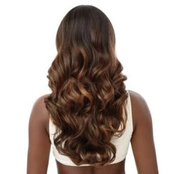 Outre 100% Human Hair Blend HD Transparent Lace Wig - MAXIMINA -Outre qlhbomax 5