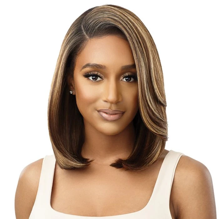 Outre 100% Human Hair Blend HD 360 Edge 13X4 Lace Front Wig - NORVINA 2 Outre 100% Human Hair Blend HD 360 Edge 13X4 Lace Front Wig - NORVINA - Image 2