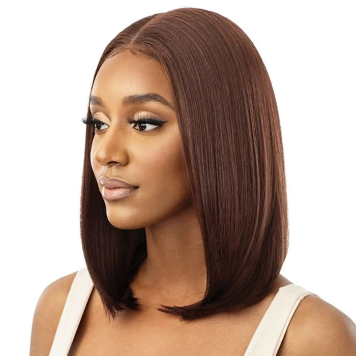 Outre 100% Human Hair Blend HD 360 Edge 13X4 Lace Front Wig - NORVINA 4 Outre 100% Human Hair Blend HD 360 Edge 13X4 Lace Front Wig - NORVINA - Image 4