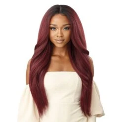 Outre 360 Frontal Lace 100% Human Hair Blend 13X6 HD Lace Front Wig - SUNNIVA
