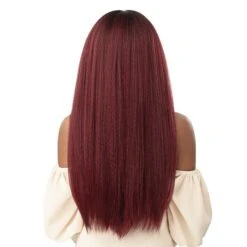 Outre 360 Frontal Lace 100% Human Hair Blend 13X6 HD Lace Front Wig - SUNNIVA 11 Outre 360 Frontal Lace 100% Human Hair Blend 13X6 HD Lace Front Wig - SUNNIVA -Outre qlhbosun 5