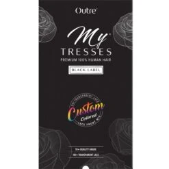 Outre Mytresses 100% Unprocessed Human Hair Custom Colored HD Lace Front Wig - HH LETISHA -Outre qlhmbccas 6 1