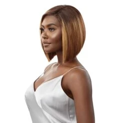Outre Mytresses 100% Unprocessed Human Hair Custom Colored HD Lace Front Wig - HH LETISHA -Outre qlhmbclet 4