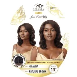 Outre Mytresses 100% Unprocessed Human Hair Lace Front Wig - AVIVA 9 Outre Mytresses 100% Unprocessed Human Hair Lace Front Wig - AVIVA -Outre qlhmgavi 4
