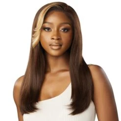 Outre Melted Hairline Glueless Synthetic Hair HD Lace Front Wig - AMELIA
