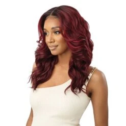 Outre Melted Hairline Synthetic HD Lace Front Wig - DIONE -Outre qlmhdio 3