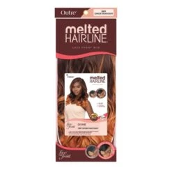 Outre Synthetic Melted Hairline Synthetic HD Lace Front Wig - DIVINE 11 Outre Synthetic Melted Hairline Synthetic HD Lace Front Wig - DIVINE -Outre qlmhdiv 6