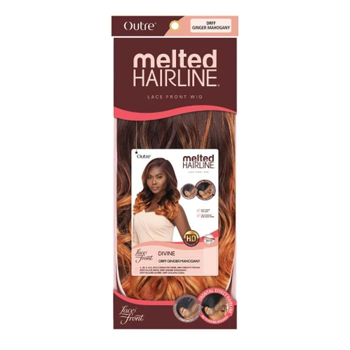 Outre Synthetic Melted Hairline Synthetic HD Lace Front Wig - DIVINE 6 Outre Synthetic Melted Hairline Synthetic HD Lace Front Wig - DIVINE - Image 6