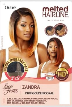Outre Synthetic Melted Hairline Deluxe Wide Lace Part Wig - ZANDRA -Outre qlmhdzan 5 1