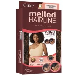 Outre Melted Hairline Synthetic Hair Glueless HD Lace Front Wig - JINEAN -Outre qlmhjin6