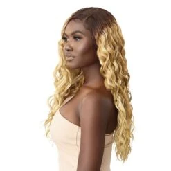 Outre Melted Hairline Synthetic HD Lace Front Wig - LIANNE -Outre qlmhlia 4