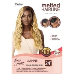 Outre Melted Hairline Synthetic HD Lace Front Wig - LIANNE -Outre qlmhlia 6