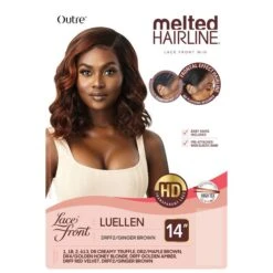 Outre Melted Hairline Synthetic HD Lace Front Wig - LUELLEN -Outre qlmhlue 6