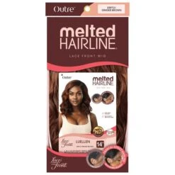 Outre Melted Hairline Synthetic HD Lace Front Wig - LUELLEN -Outre qlmhlue 7