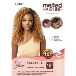 Outre Melted Hairline Synthetic HD Lace Front Wig - MARIELLA -Outre qlmhmrl 7