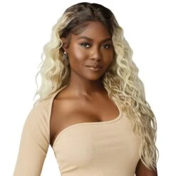 Outre Melted Hairline Glueless Synthetic HD Lace Front Wig - SHAKIRA -Outre qlmhsha4